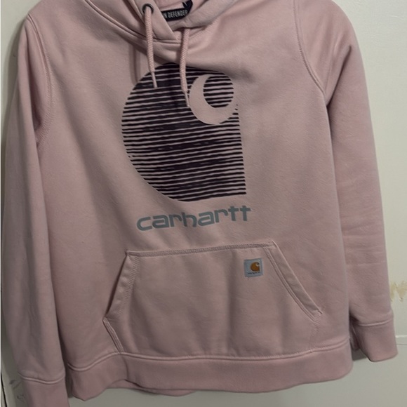 Carhartt Soft Pink Relaxed Fit Hoodie - Picture 2 of 2